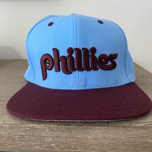 Phillies flat brim